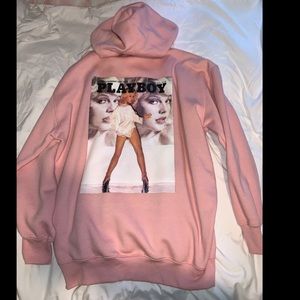 Missguided x Playboy Oversized Sweatshirt